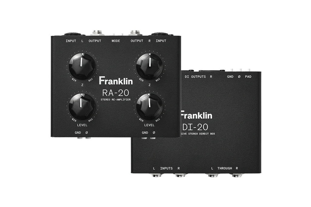 Franklin Audio Stereo Re-Amping Bundle (RA-20 + DI-20)