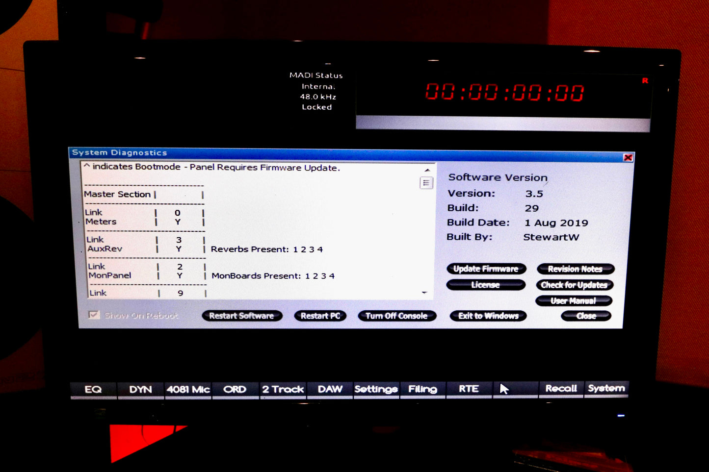 AMS Neve Genesys Black G48 Console