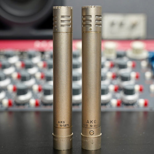 AKG C61 Valve Condenser Microphone (Pair)