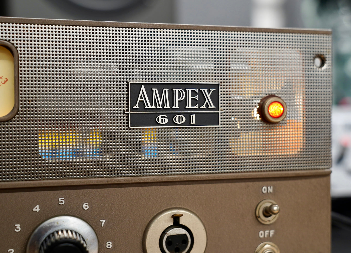 Ampex 601 1950s Tube Mic Preamp