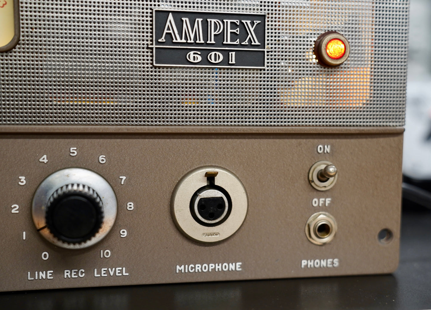 Ampex 601 1950s Tube Mic Preamp