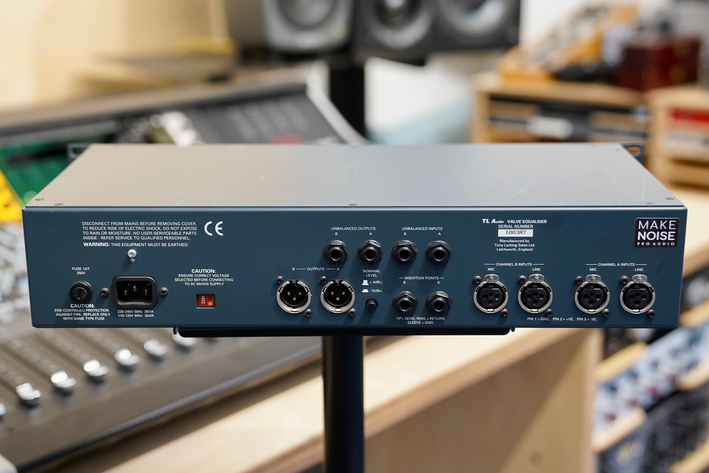 TL Audio EQ1 Dual Valve Equaliser