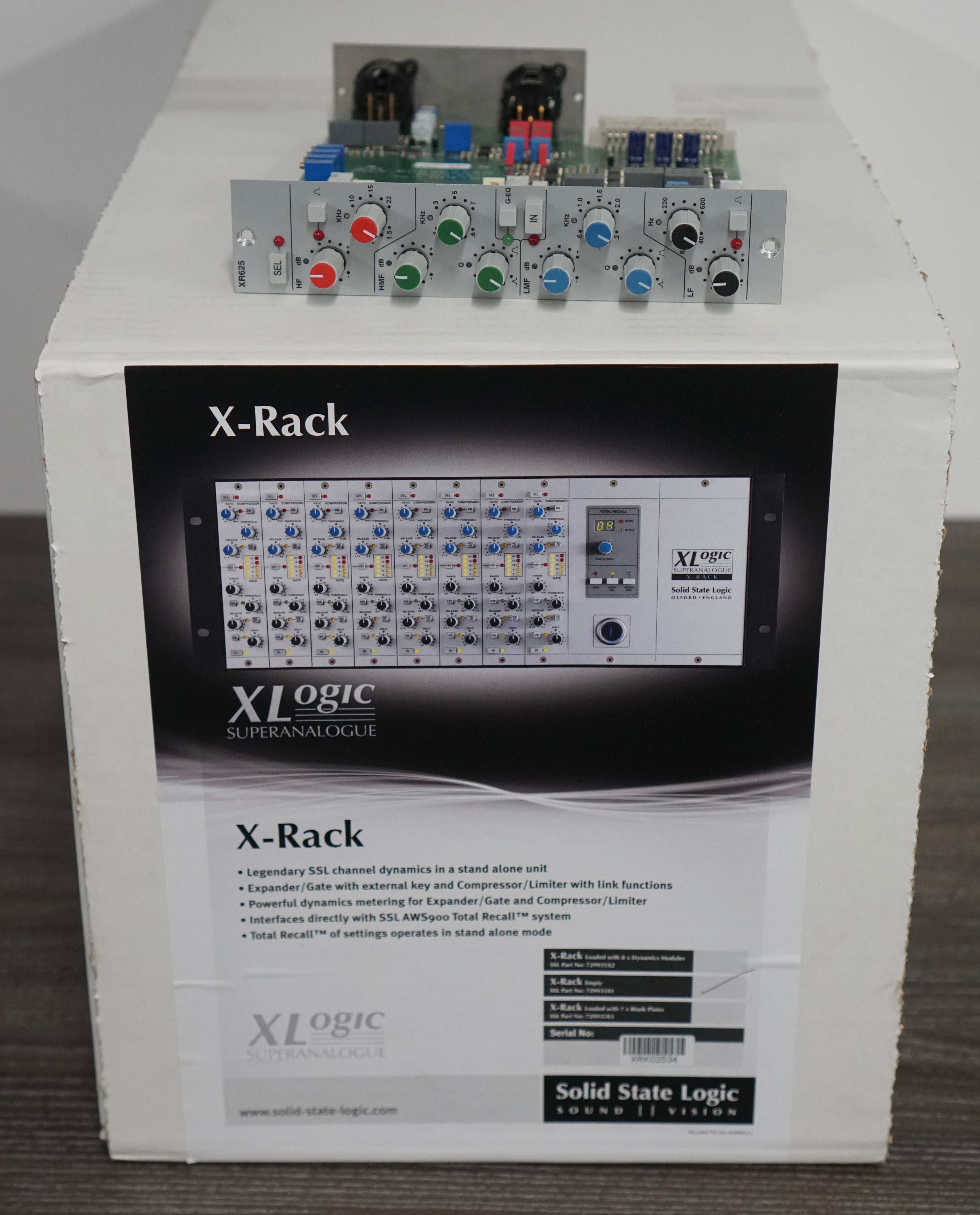 SSL X-Rack with XR625 EQ – Make Noise Pro Audio