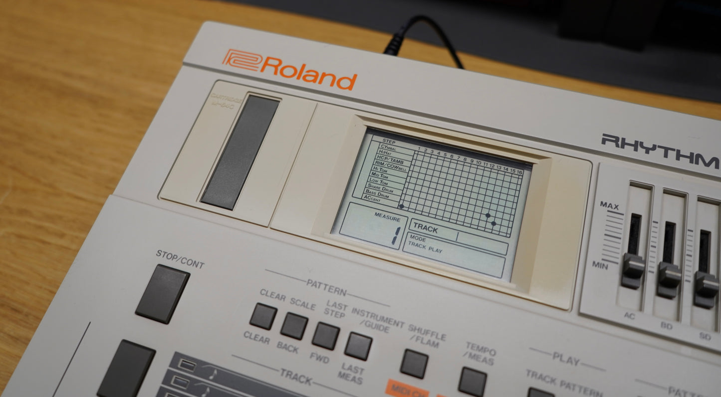 Roland TR-707 Rhythm Composer w/ HKA ROM Expansion