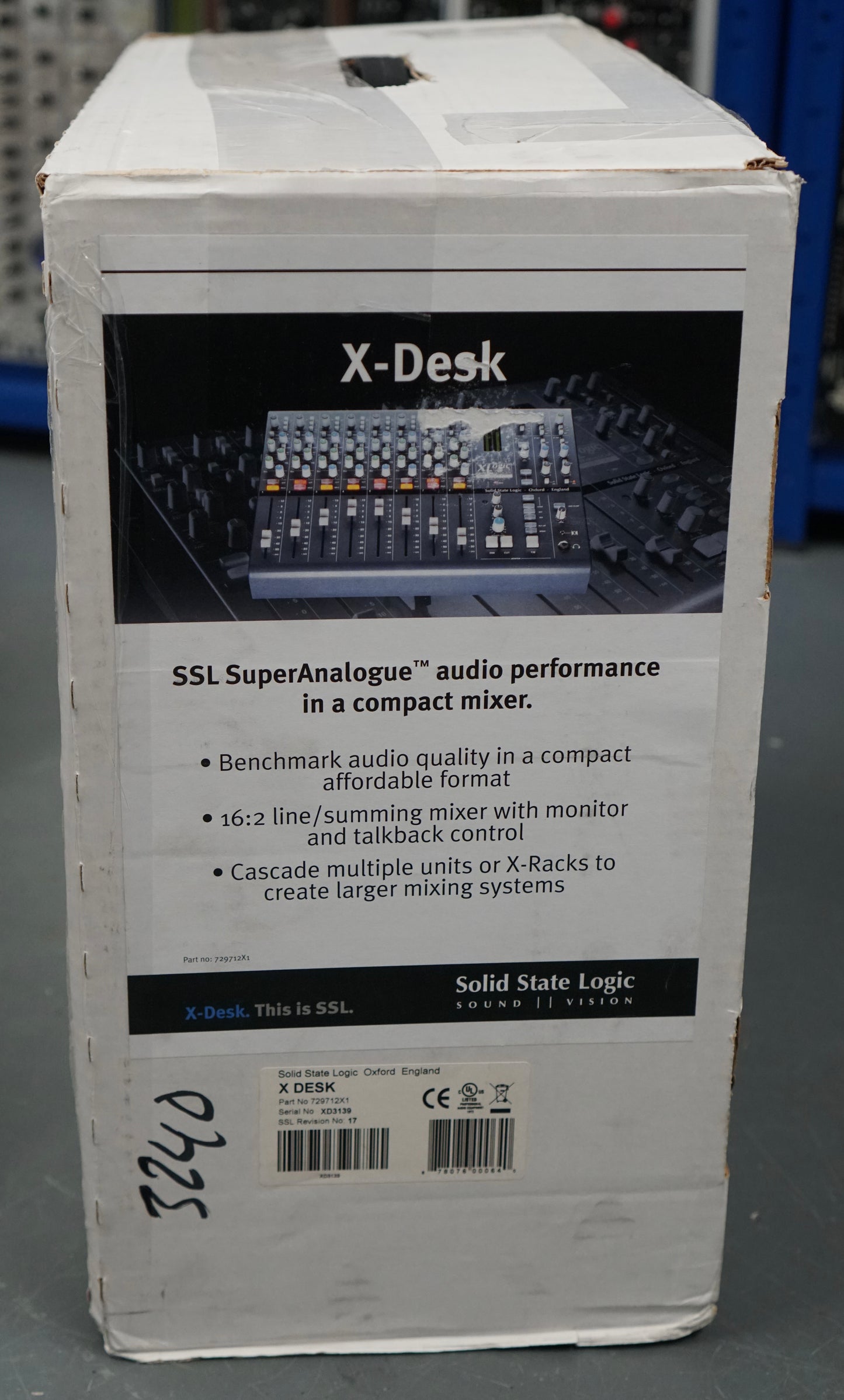 SSL X-Desk (B-Stock)