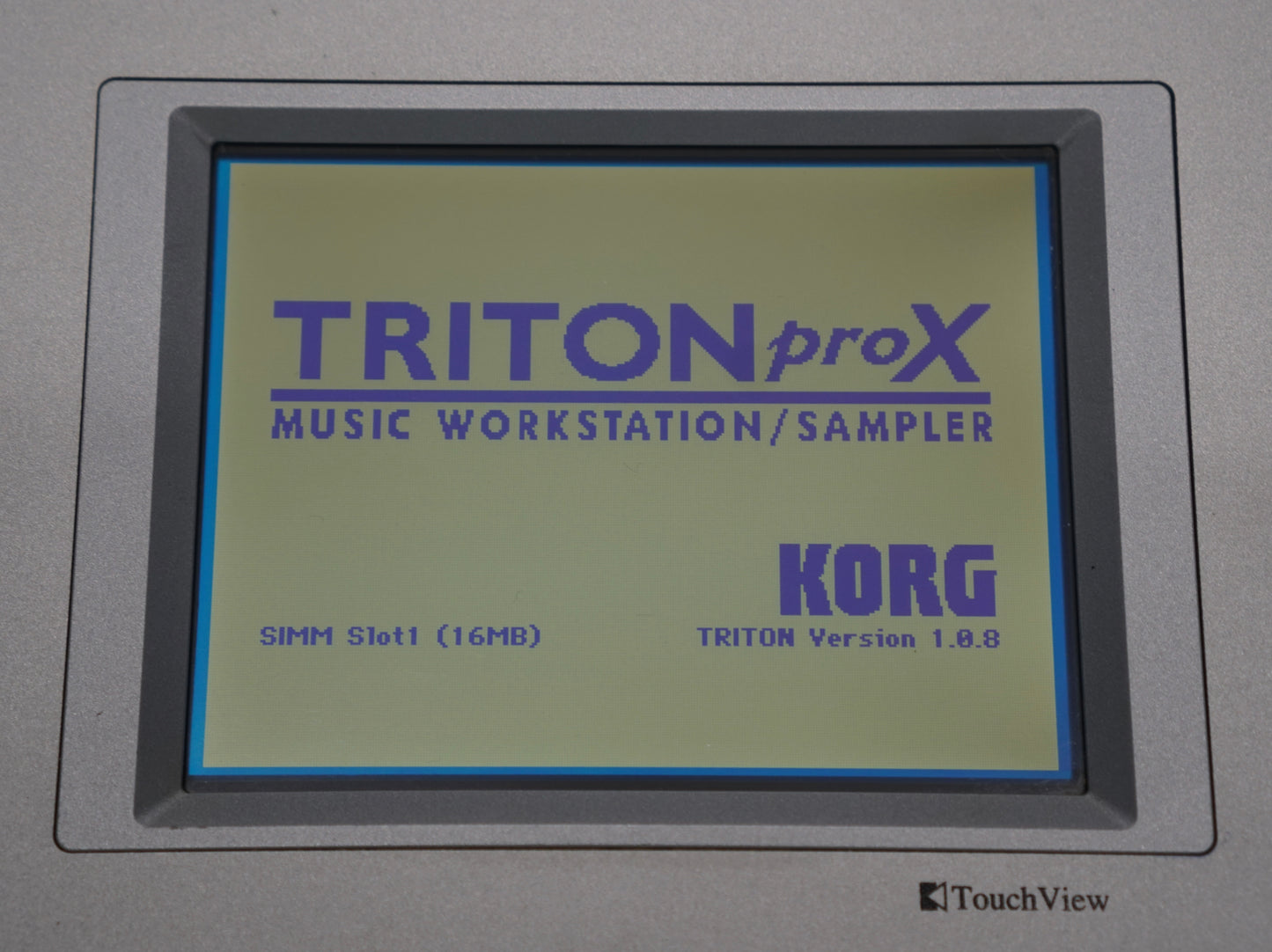 Korg Triton Pro X 88 Key Workstation