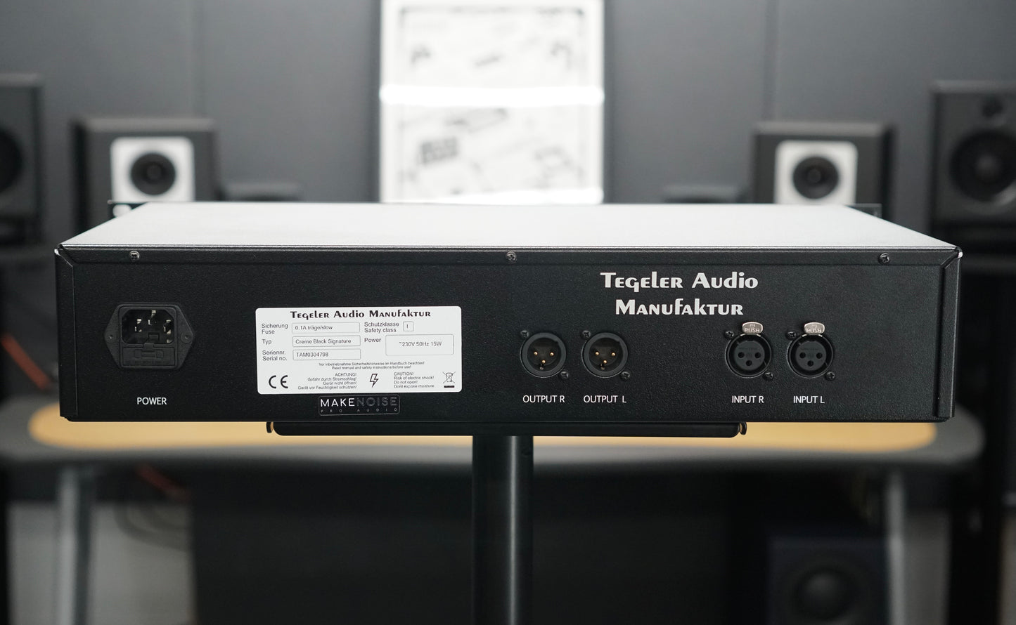 Tegeler Audio Crème Limited Black Edition