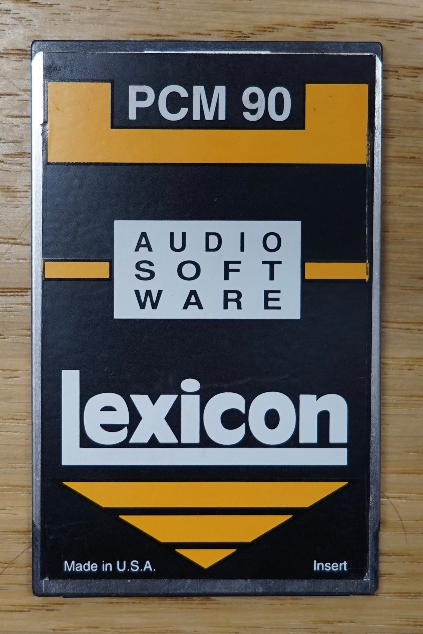 Lexicon PCM90 Dual RVB V1.0 Algorithm Card
