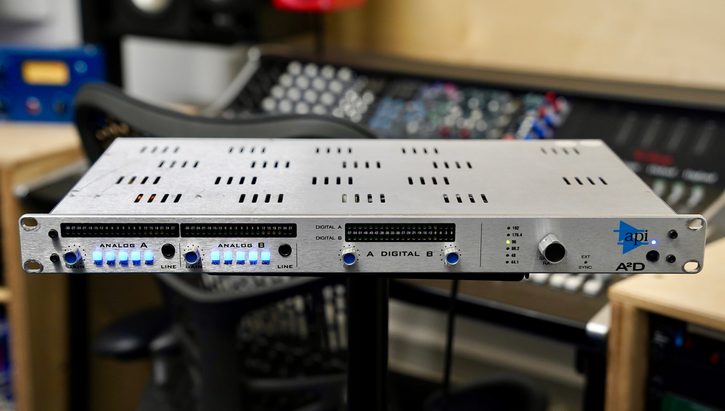 API A2D Dual Mic Preamp and A/D Converter