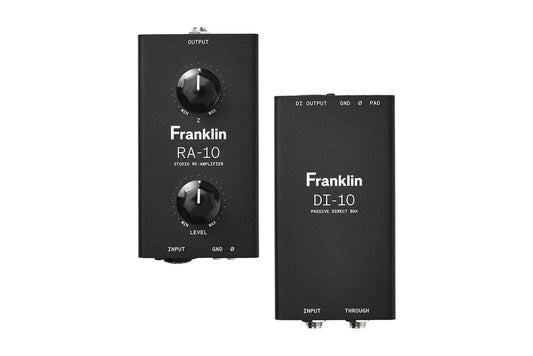 Franklin Audio Mono Re-Amping Bundle (RA-10 + DI-10)
