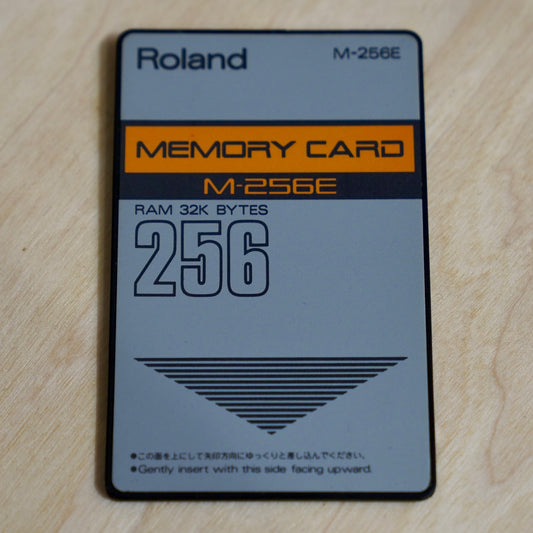 Roland M-256E RAM Memory Card