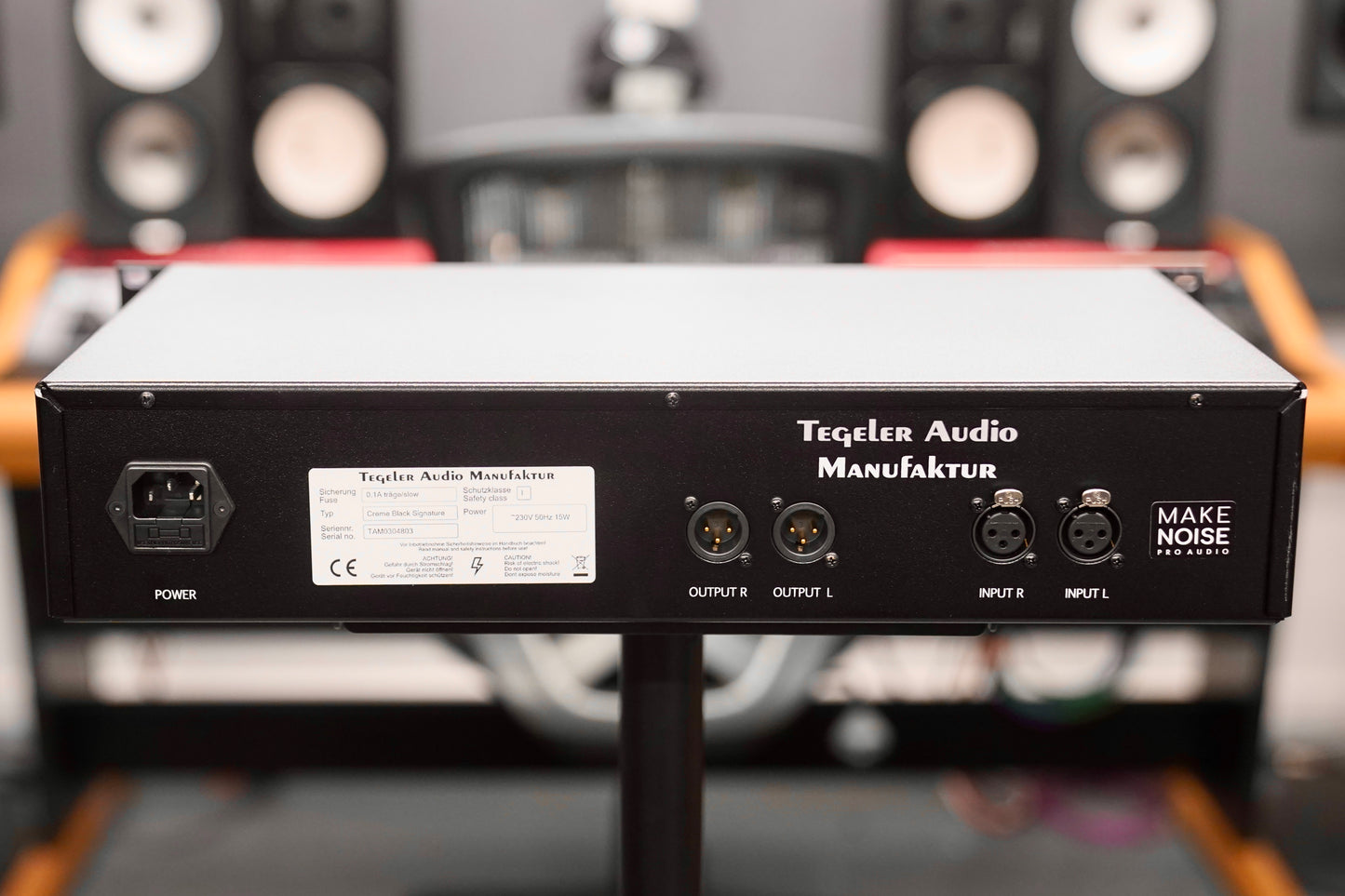 Tegeler Audio Crème Limited Black Edition