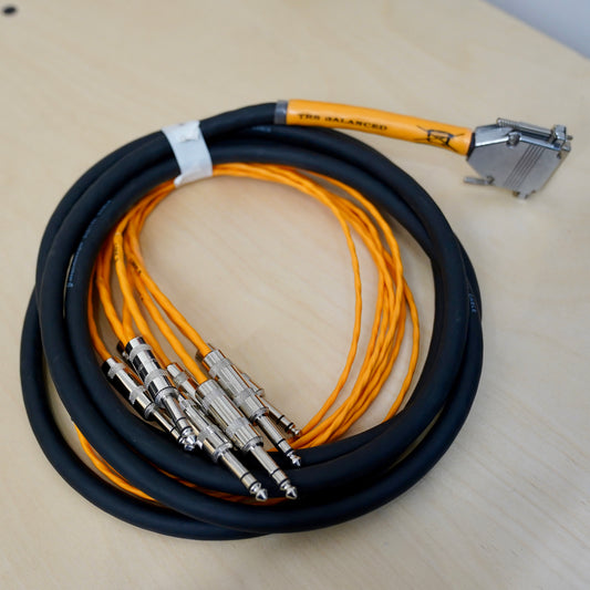 3.5m Digidesign DB25 to 1/4” TRS Loom