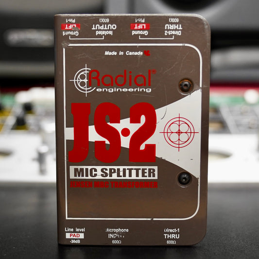 Radial JS2 Mic Splitter