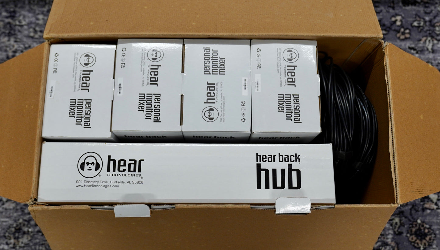 Hear Technologies Hearback Monitoring System (4-Pack)