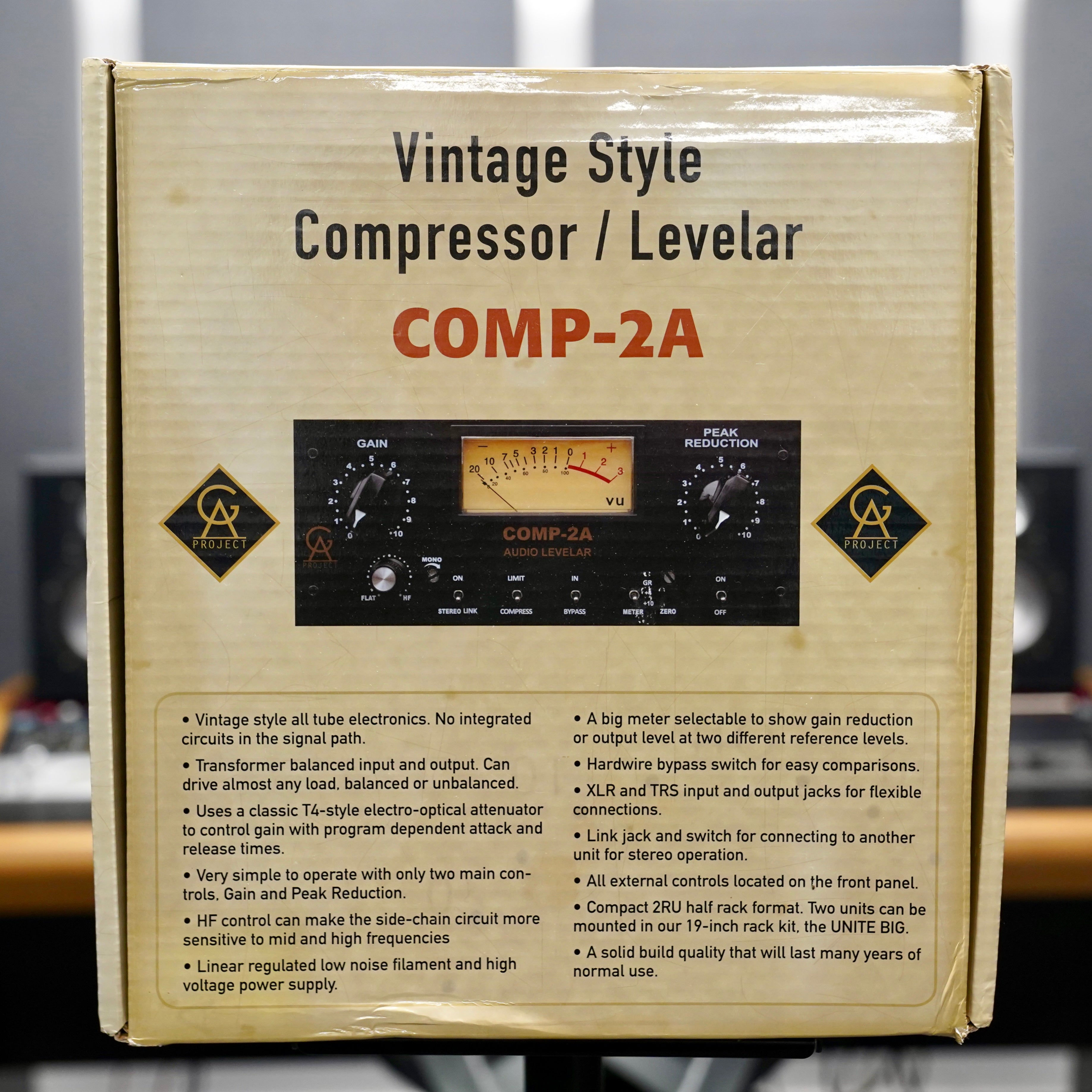 Golden Age Project Comp-2A – Make Noise Pro Audio