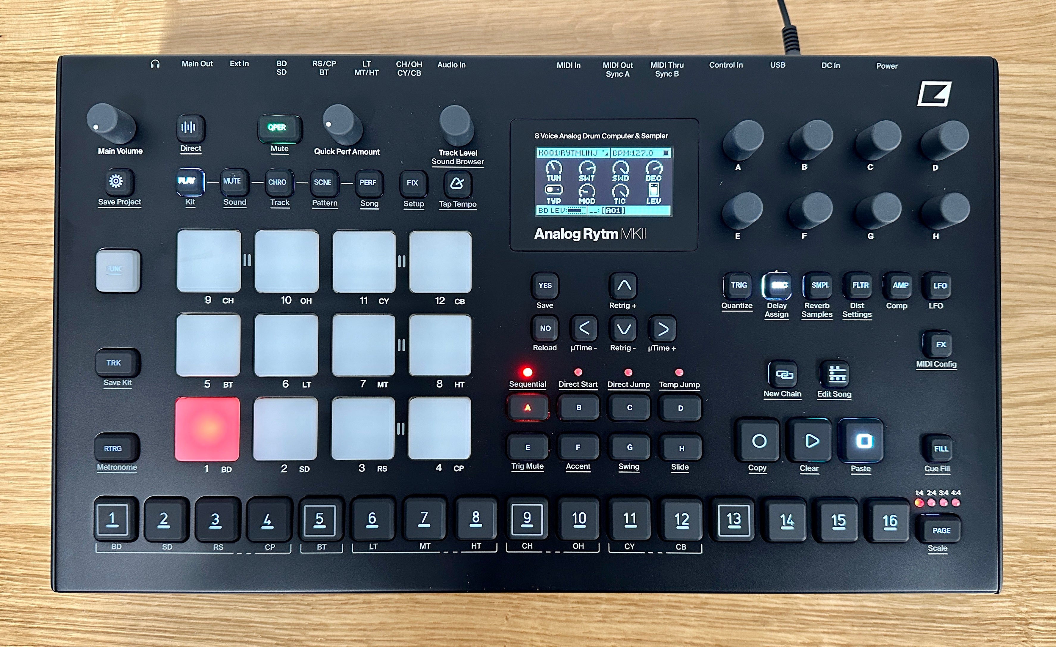 Elektron Analog Rytm MKII – Make Noise Pro Audio