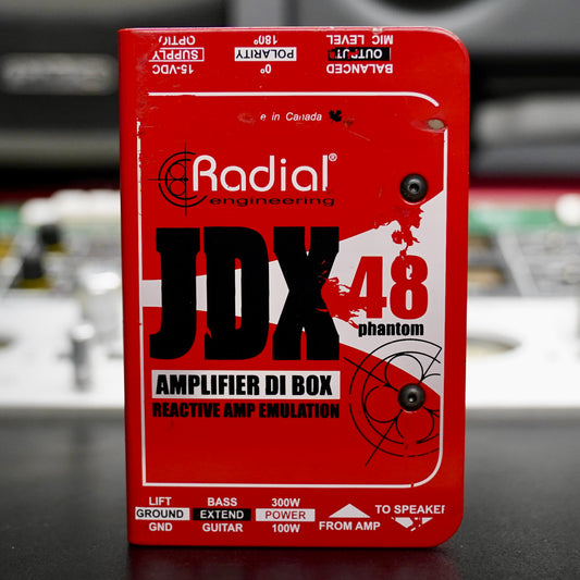 Radial JDX Amplifier DI Box