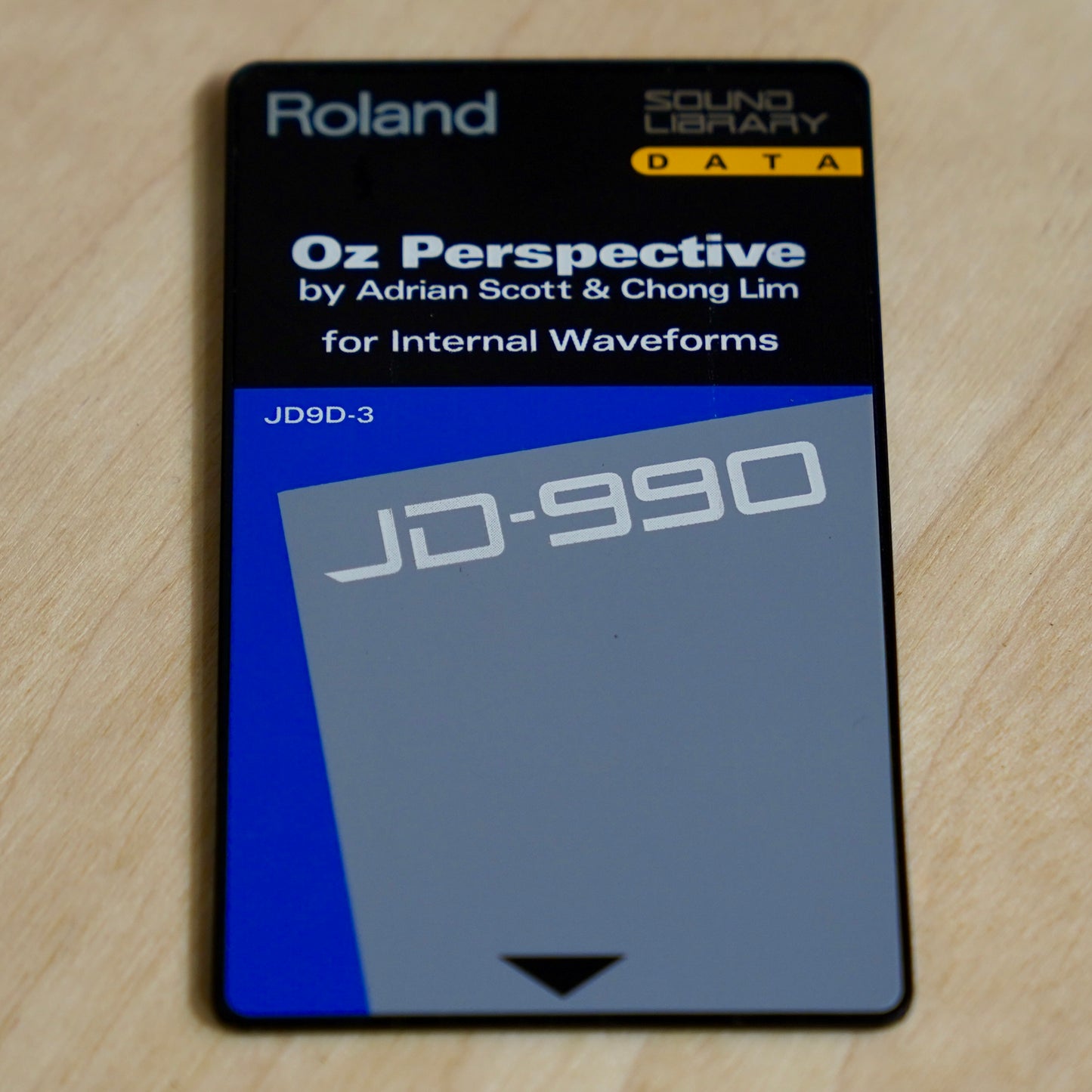 Roland JD-990 JD9D-3 Oz Perspective Data ROM