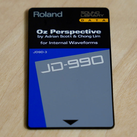 Roland JD-990 JD9D-3 Oz Perspective Data ROM