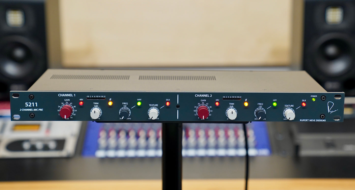 Rupert Neve 5211 2 Channel Mic Pre