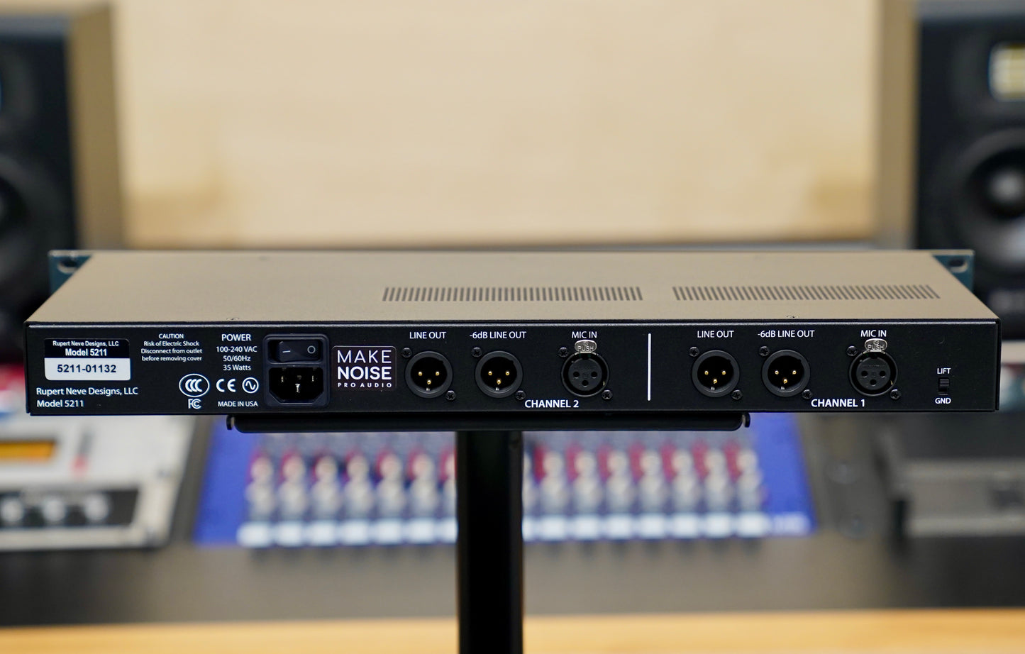 Rupert Neve 5211 2 Channel Mic Pre