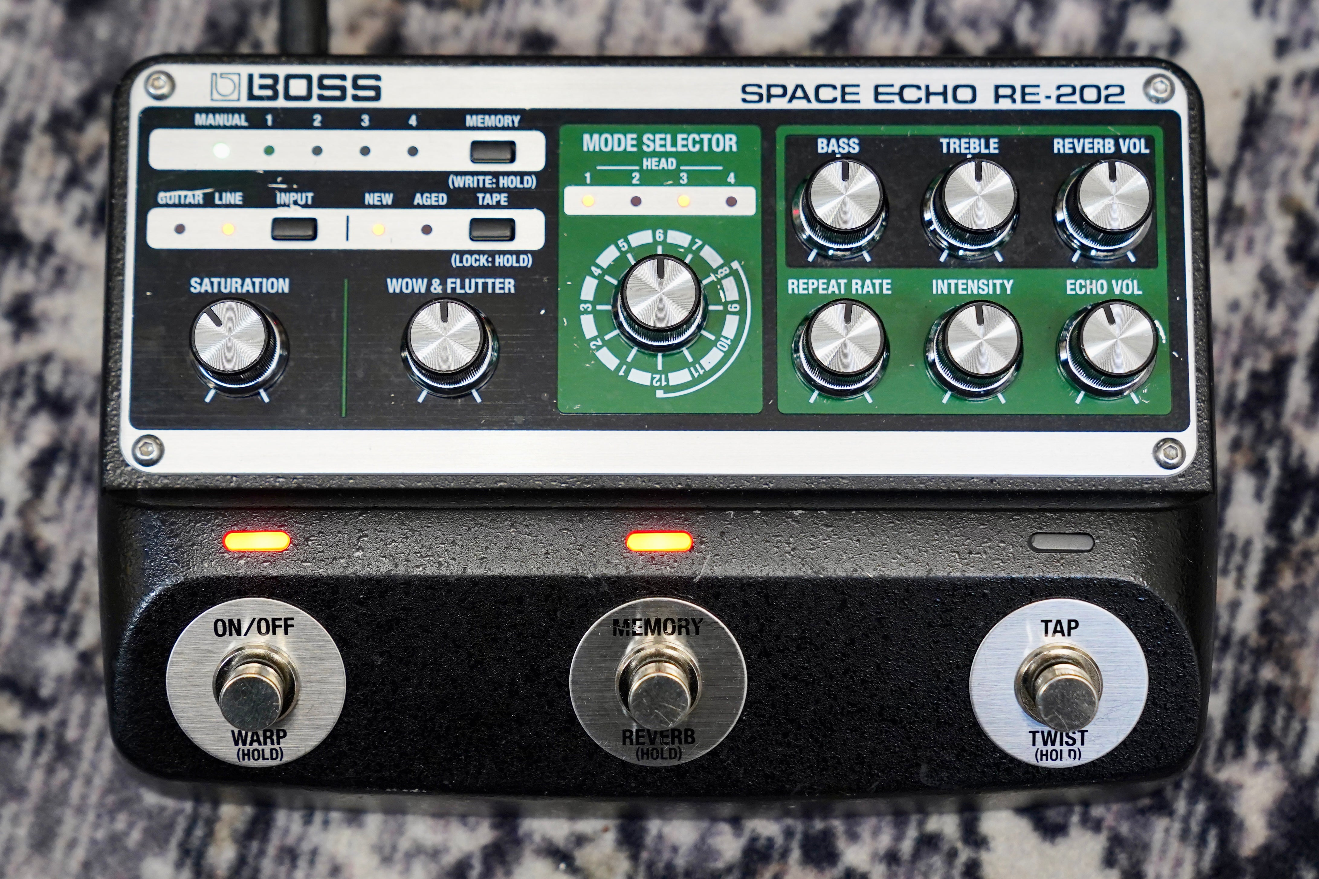 Boss RE-202 Space Echo Pedal