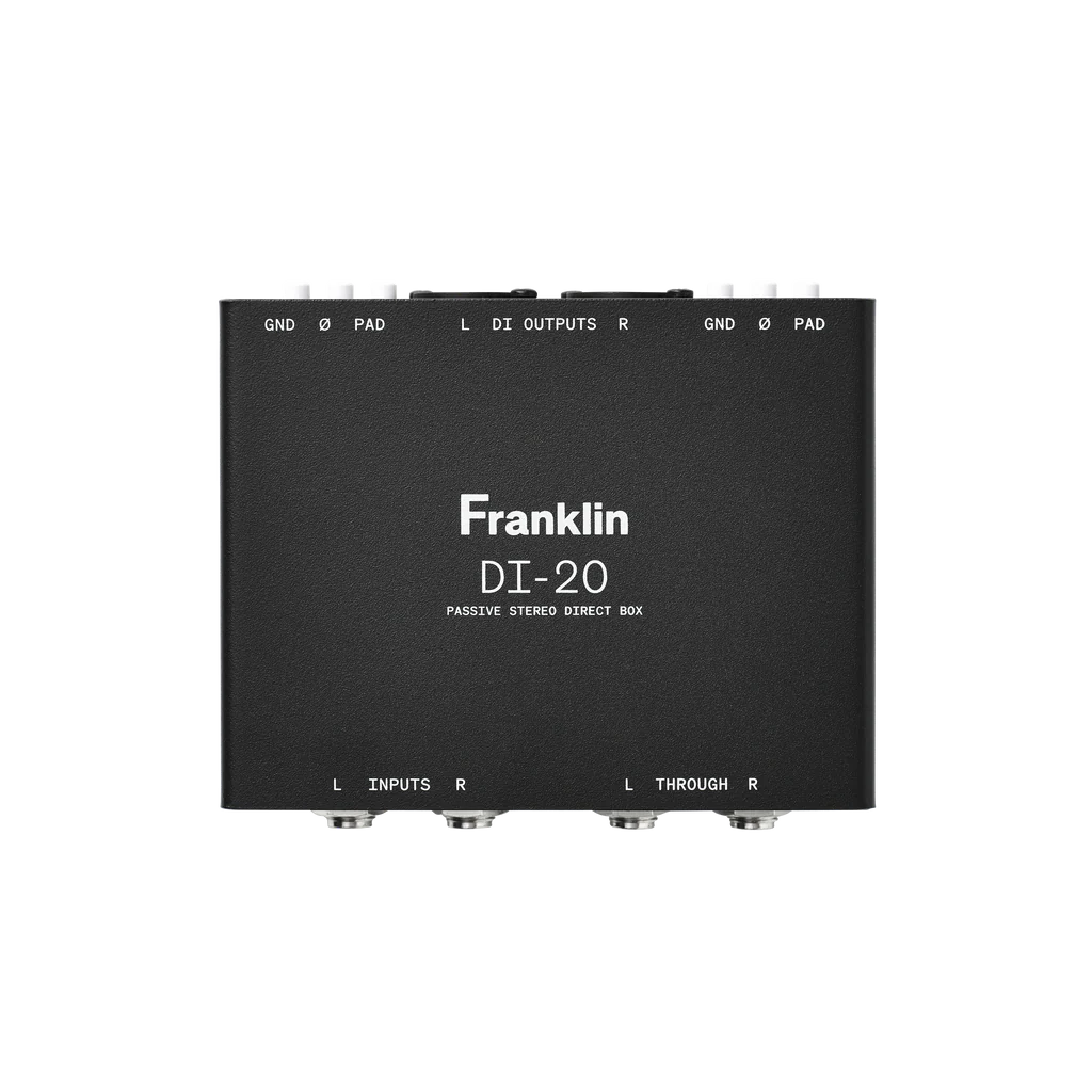 Franklin Audio Stereo Re-Amping Bundle (RA-20 + DI-20)