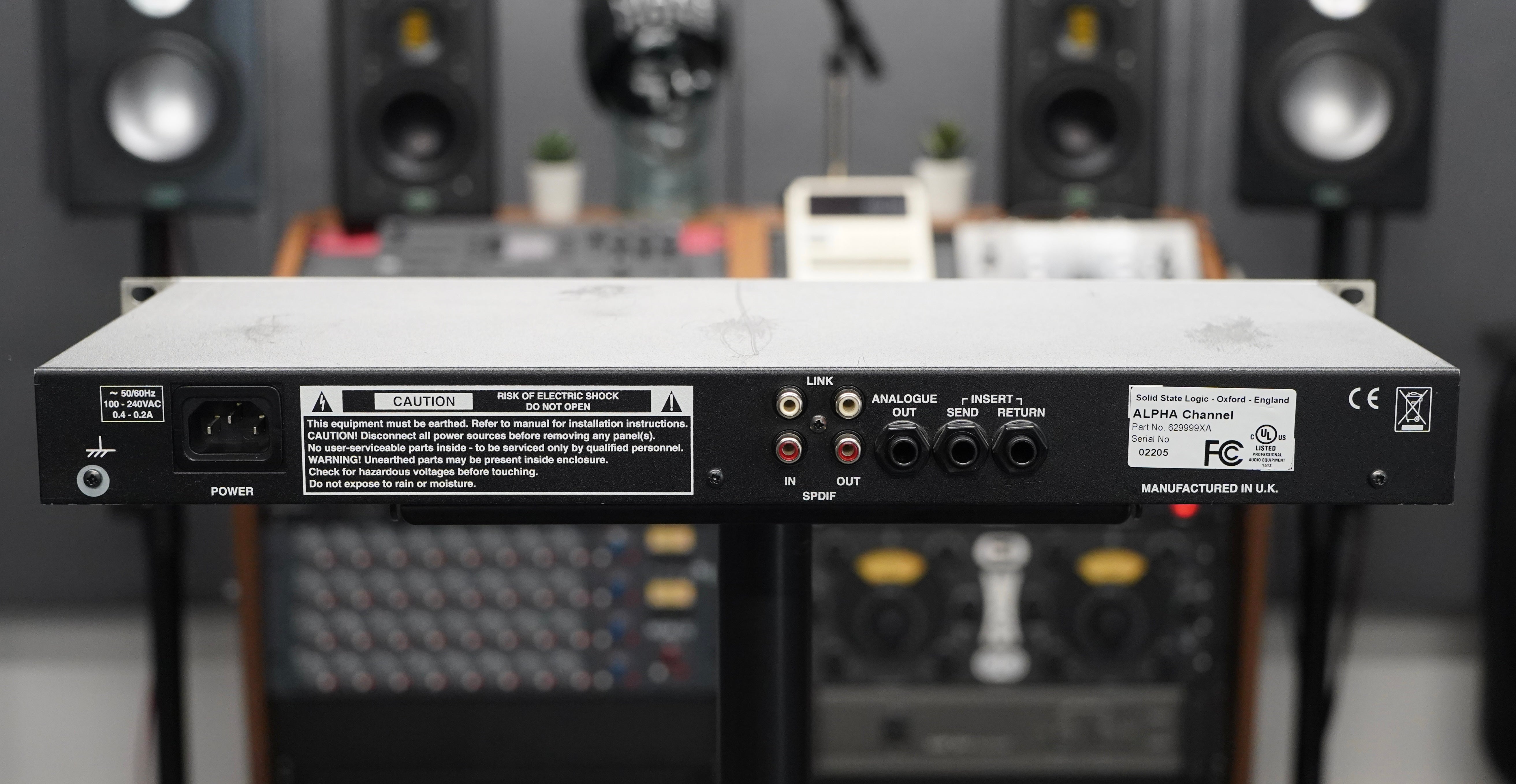 SSL X-Logic Alpha Channel