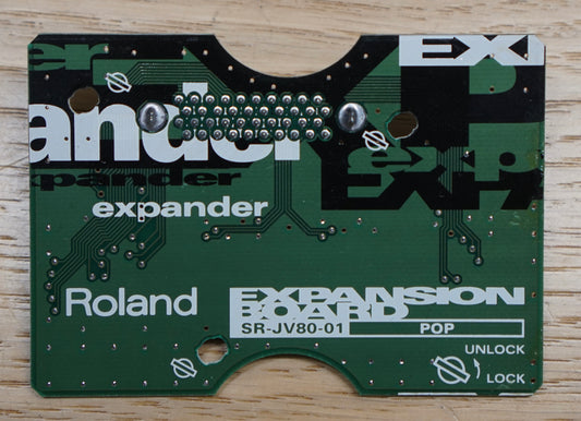 Carte d'extension Roland SR-JV80-01 Pop