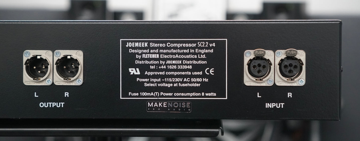 Compresor estéreo Joe Meek SC2.2 v4