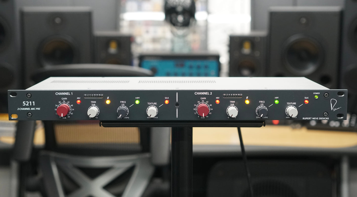 Rupert Neve 5211 2 Channel Mic Pre