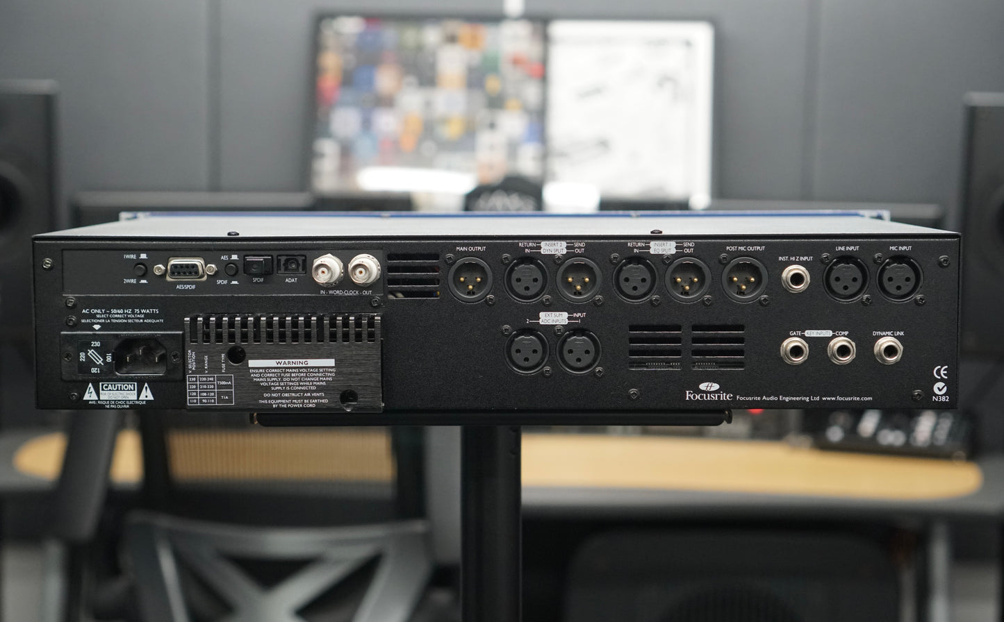 Canal de canal Focusrite ISA430 MKII Producer Pack