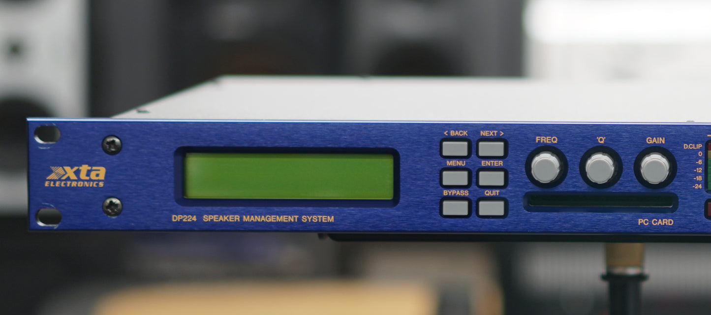XTA DP224 Loudspeaker Management System