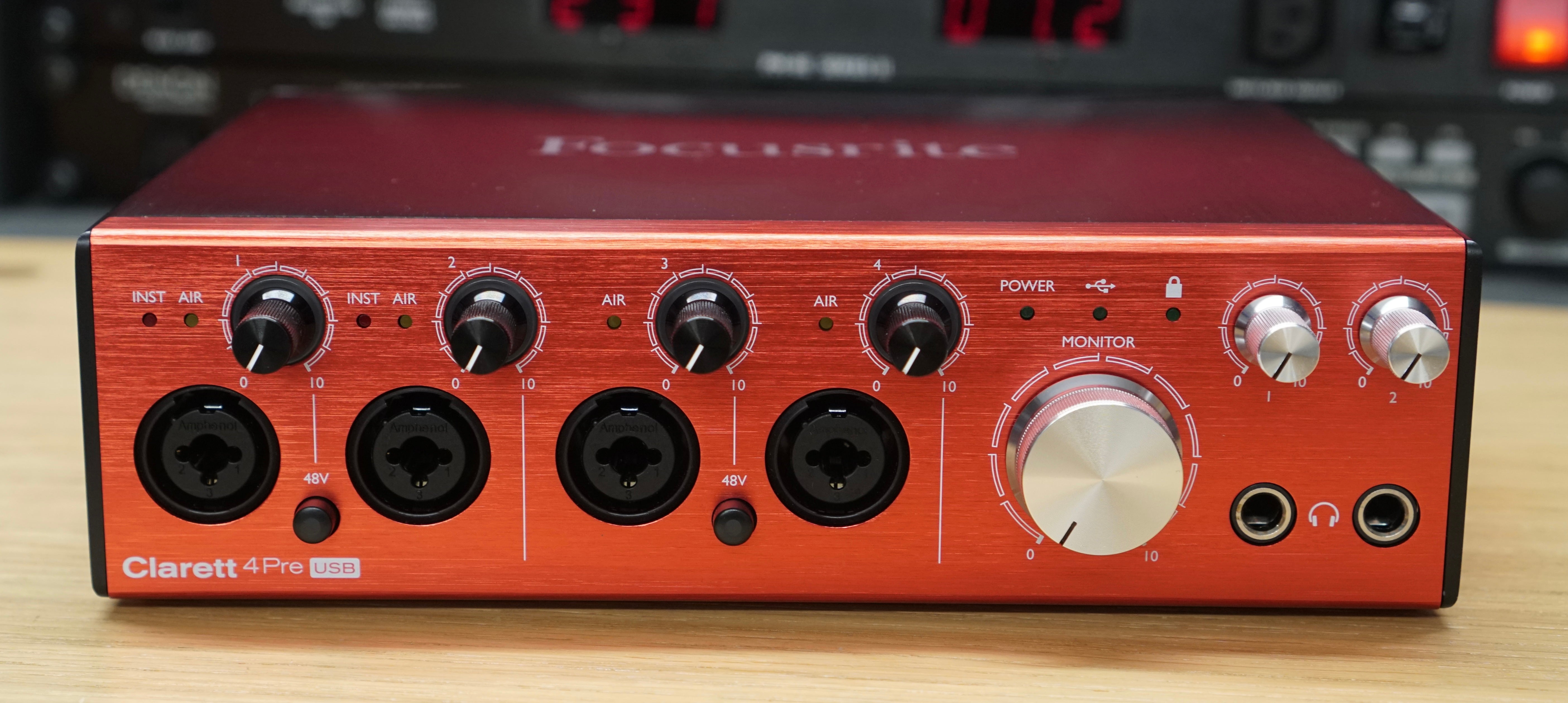 Focusrite Clarett 4Pre USB