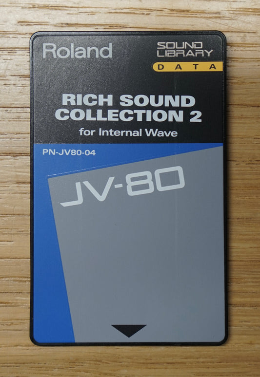 Roland PN-JV80-04 Rich Sound Collection 2