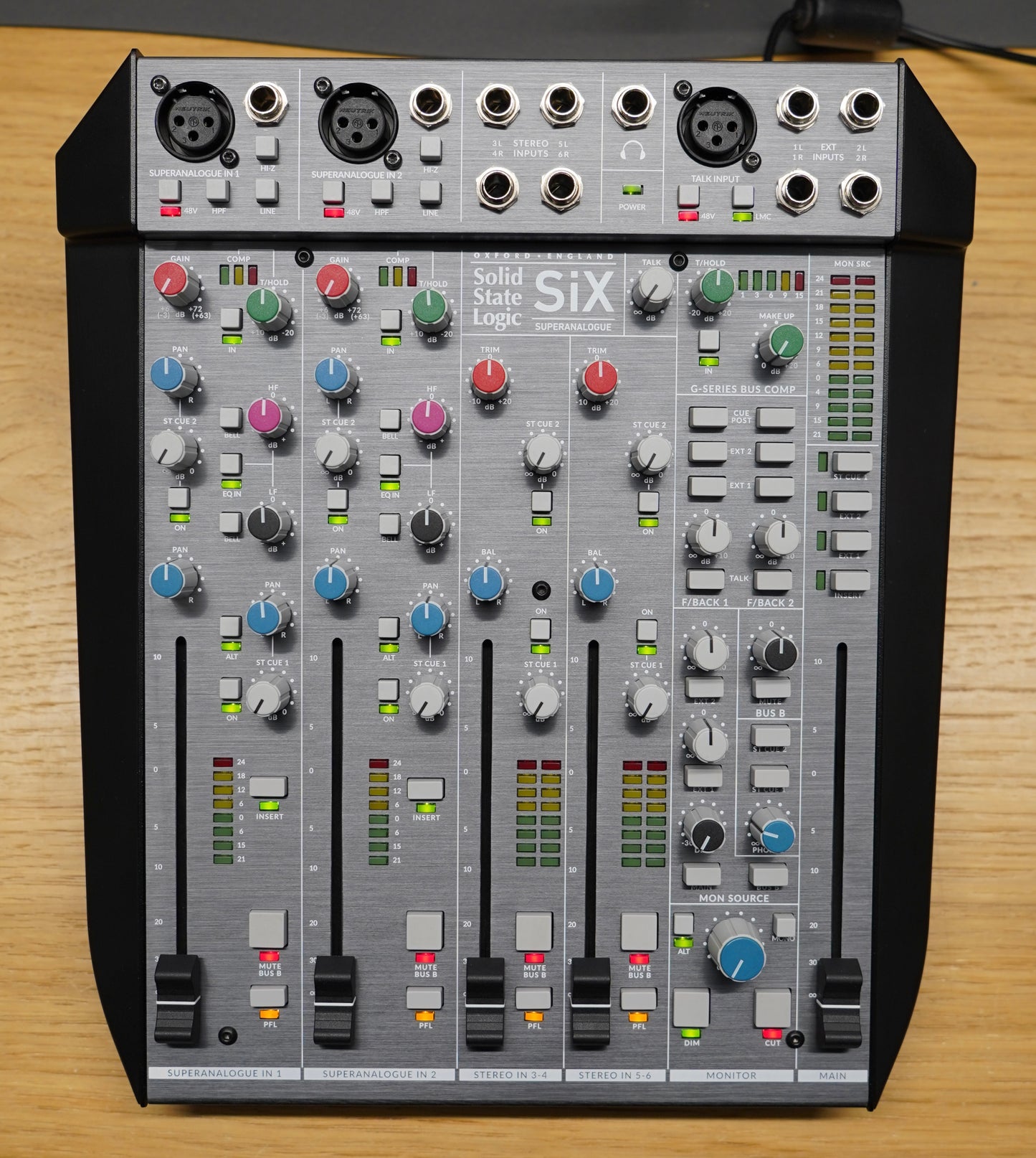 SSL SiX Desktop Mixer