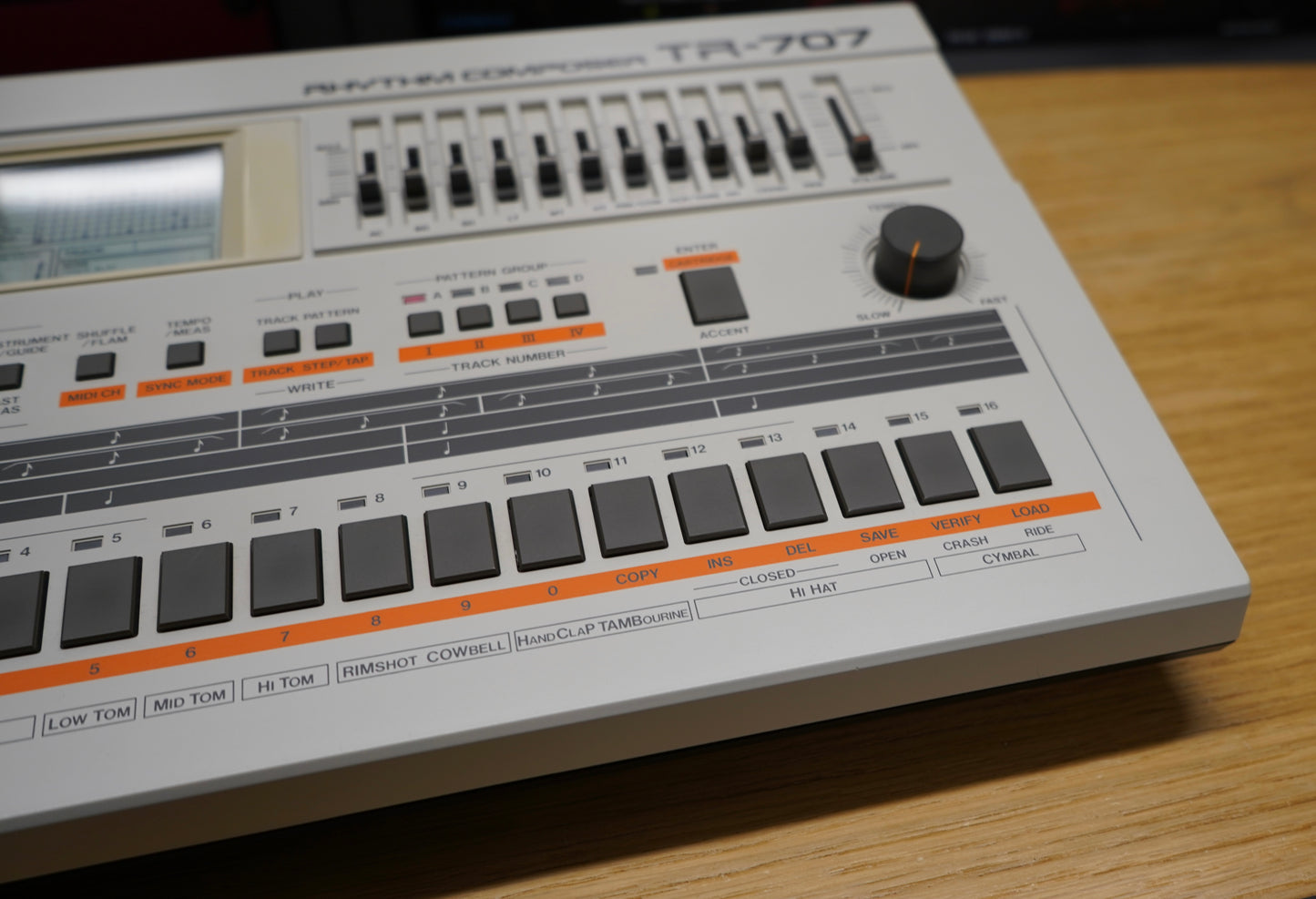 Roland TR-707 Rhythm Composer w/ HKA ROM Expansion